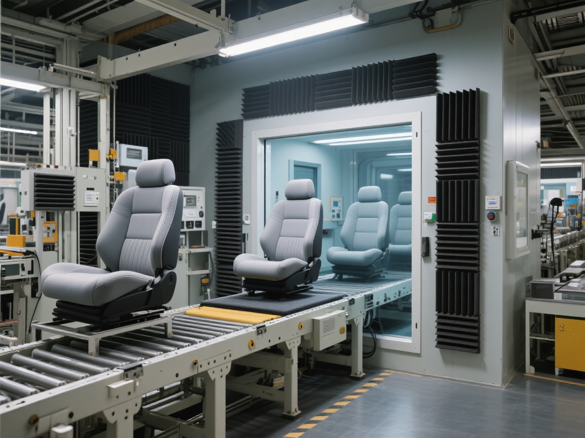 湘潭汽车配件厂生产线静音检测房工程